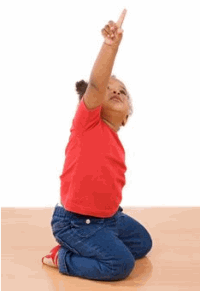 Photo: child playing on floor