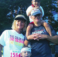 Vicki Earl and family