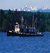 Fishing boat on the water