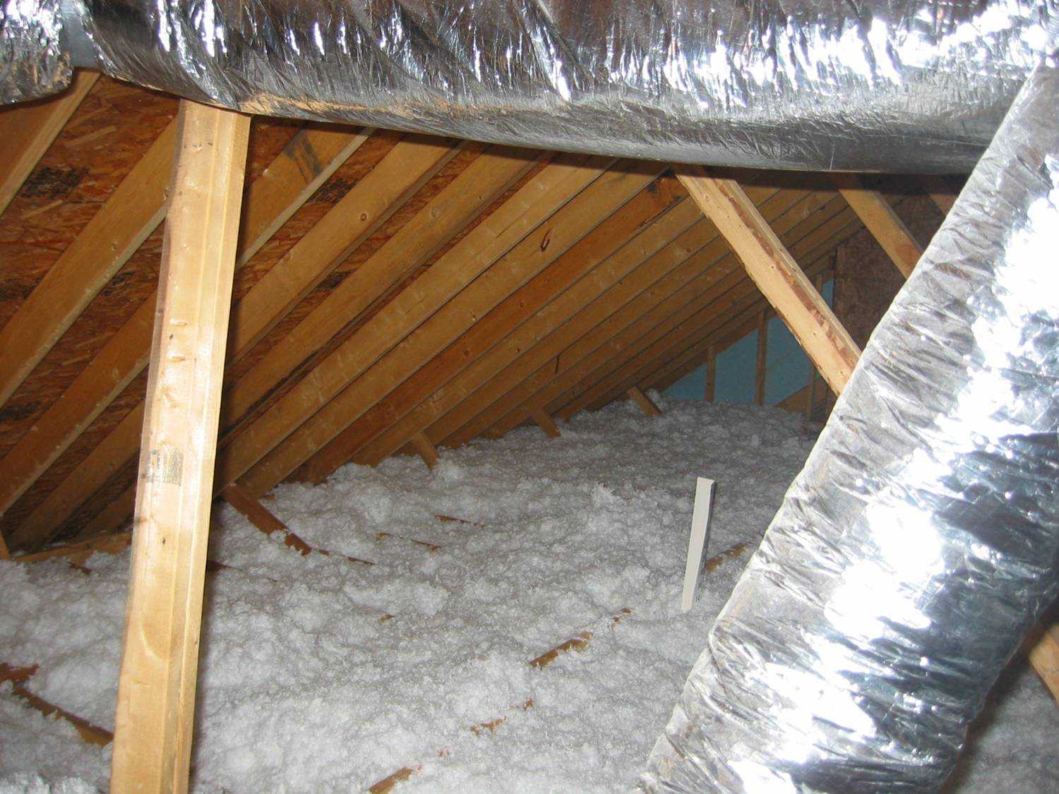 Figure 7.2. Blown Attic Insulation