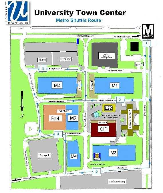 Shuttle Map