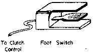 FIGURE 2. FOOT CONTROLS