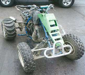 Figure 1. ATV involved in incident.