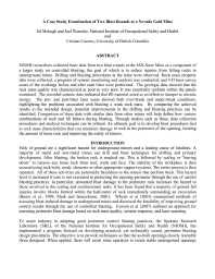 Image of publication A Case Study Examination of Two Blast Rounds at a Nevada Gold Mine