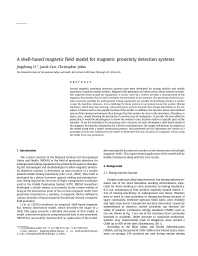 Image of publication A Shell-Based Magnetic Field Model for Magnetic Proximity Detection Systems