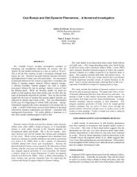 Image of publication Coal Bumps and Odd Dynamic Phenomena - A Numerical Investigation