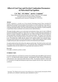 Image of publication Effect of Coal Type and Oxyfuel Combustion Parameters on Pulverised Fuel Ignition