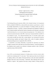 Image of publication Evaluation of New Methods and Facilities to Test Explosion-Resistant Seals