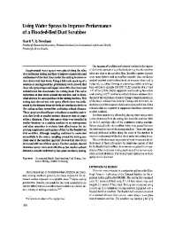 Image of publication Using Water Sprays to Improve Performance of a Flooded-Bed Dust Scrubber