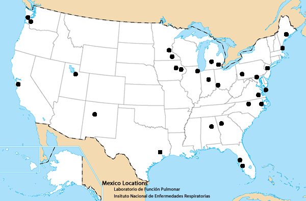 Sponsor Location Map