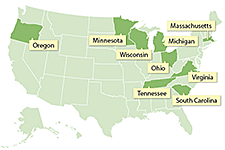 State Health Departments Participating in NoroSTAT