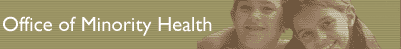 Office of Minority Health Title Bar