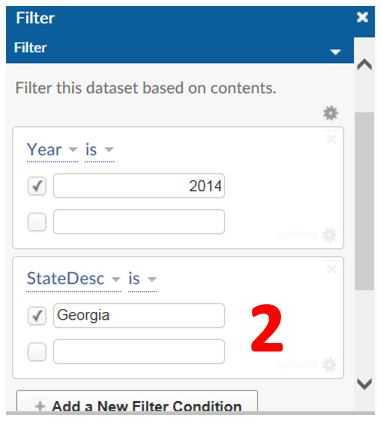 Filtering by State - Step 2A