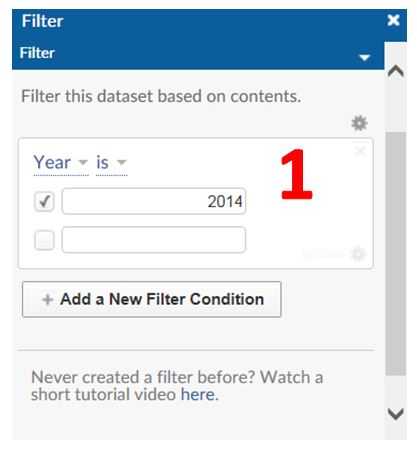 Filtering by Year