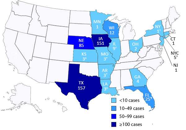 Map for August 6, 2013