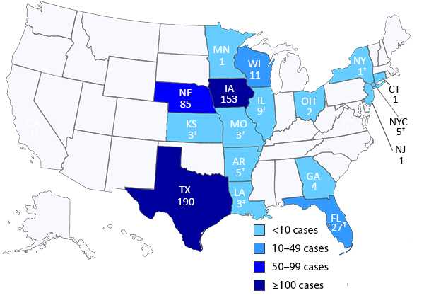 Map for August 8, 2013