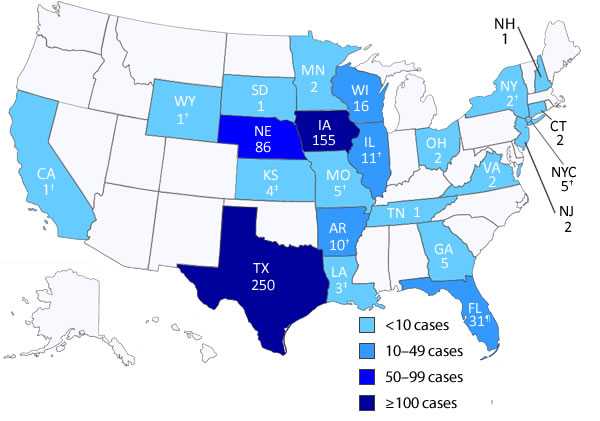 Map for August 21, 2013