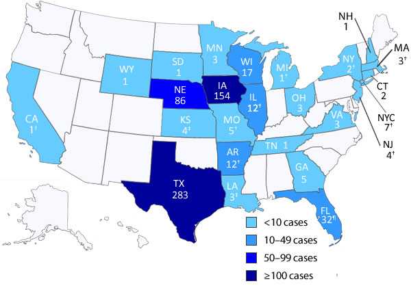 Map for September 10, 2013