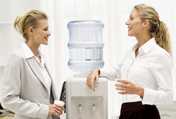 photo: women at a watercooler