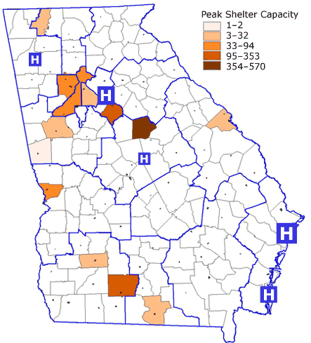 Map of Georgia