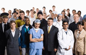 Group of medical professionals