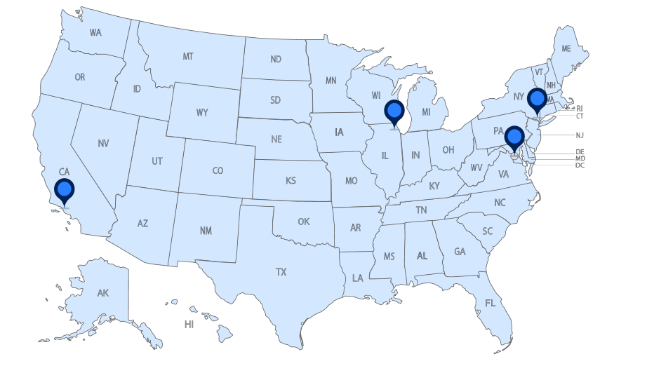 PHPR Partnership map