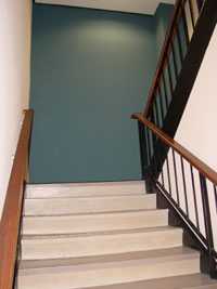 photo of stairwell before improvements