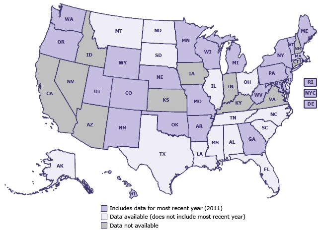 Map of the United States