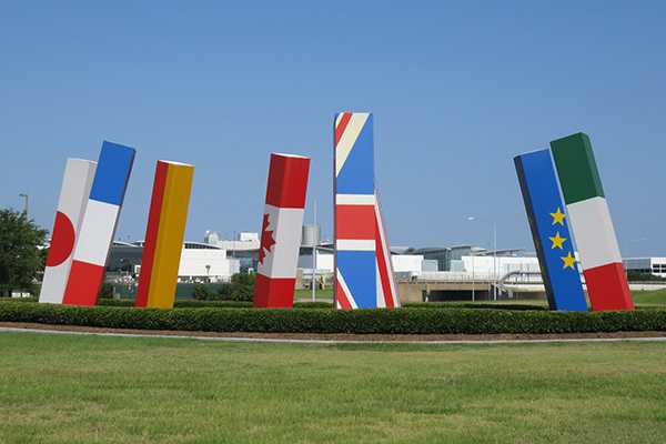 George Bush Intercontinental Airport in Houston.