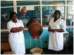 Nurses using the SWS in a hospital ward, A. Parker, CDC