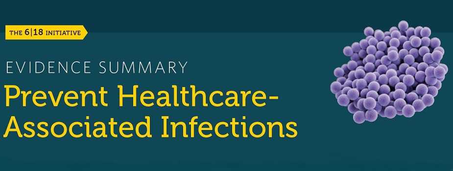 	The preventive healthcare-associated infections evidence summary.