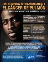 Los hombres afroamericanos y el cáncer de pulmón. ¡Protéjase y proteja a su familia!