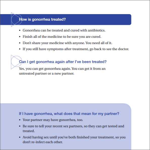 Gonorrhea The Facts, page  8, See Transcript