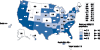 Figure 35. Primary and Secondary Syphilis — Rates of Reported Cases by State, United States and Outlying Areas, 2014