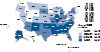 Figure H. Chlamydia — Rates of Reported Cases Among Women 15–24 Years of Age By State, United States and Outlying Areas, 2014