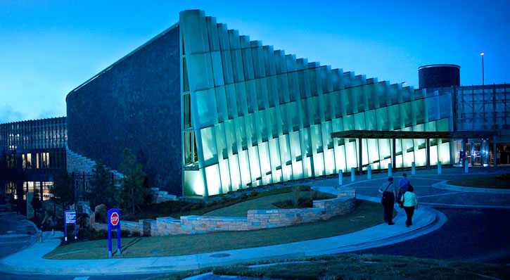 exterior of CDC building