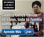 Un consejo de una exfumadora: Cuando tienes cáde colon, toda tu familia siente el dolor.