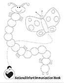 caterpillar color sheet