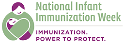 National Infant Immunization Week logo