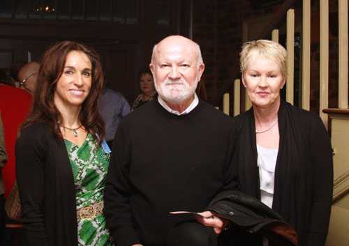 Kristin Brusuelas (President), Jack Jackson, and Mrs. Jackson