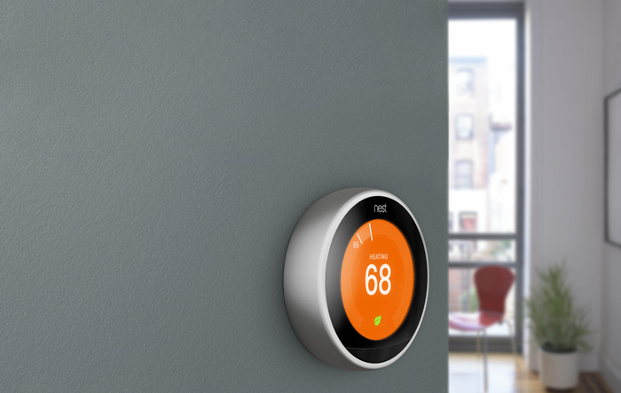 the Nest thermostat