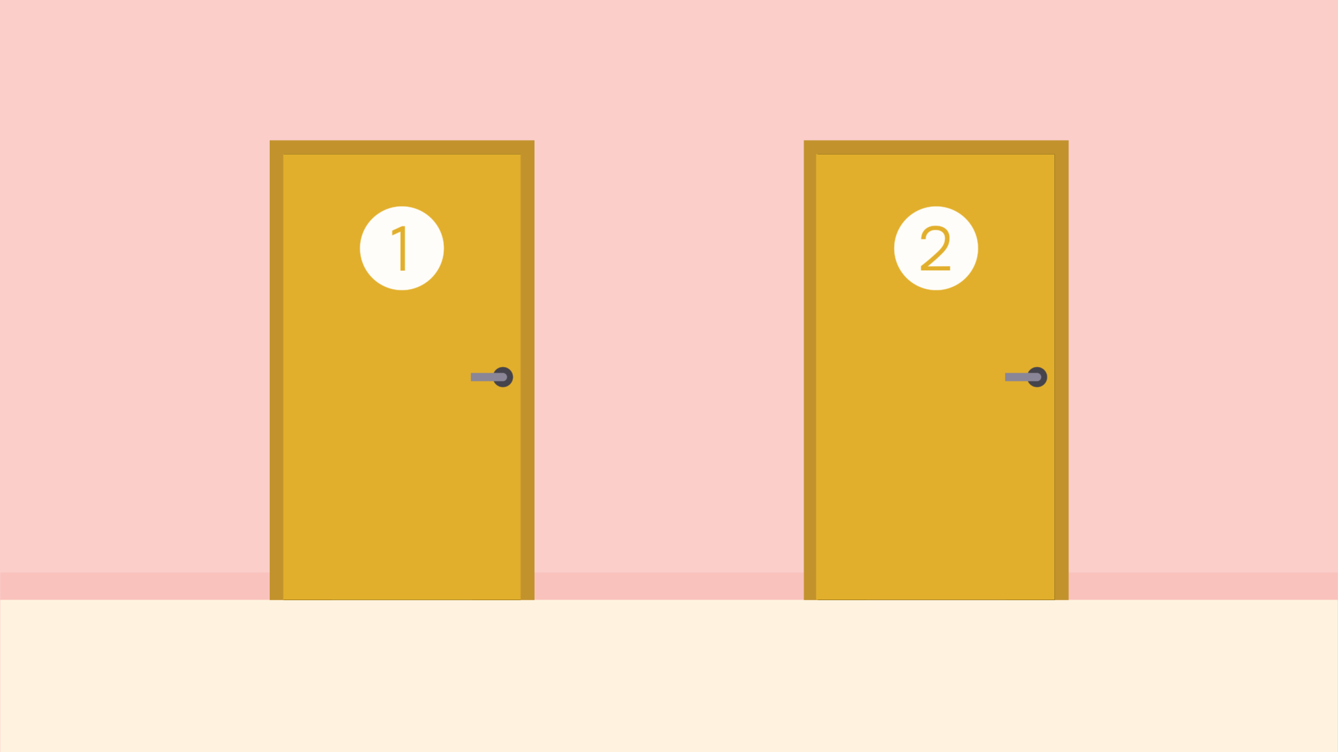 door 1 and door 2