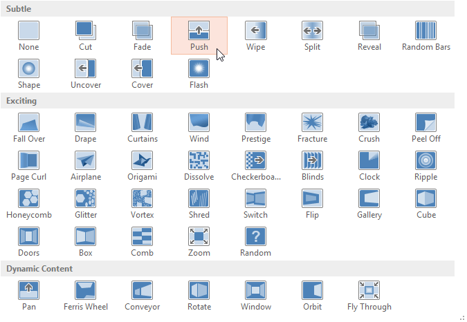 Screenshot of PowerPoint 2013