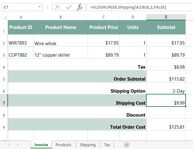 screenshot of excel 2013