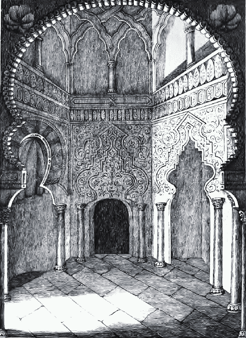 LA MEZQUITA DEL CASTILLO DE LA ALJAFERIA