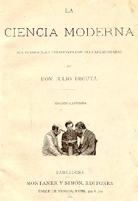 Pgina del libro de Julio Brout