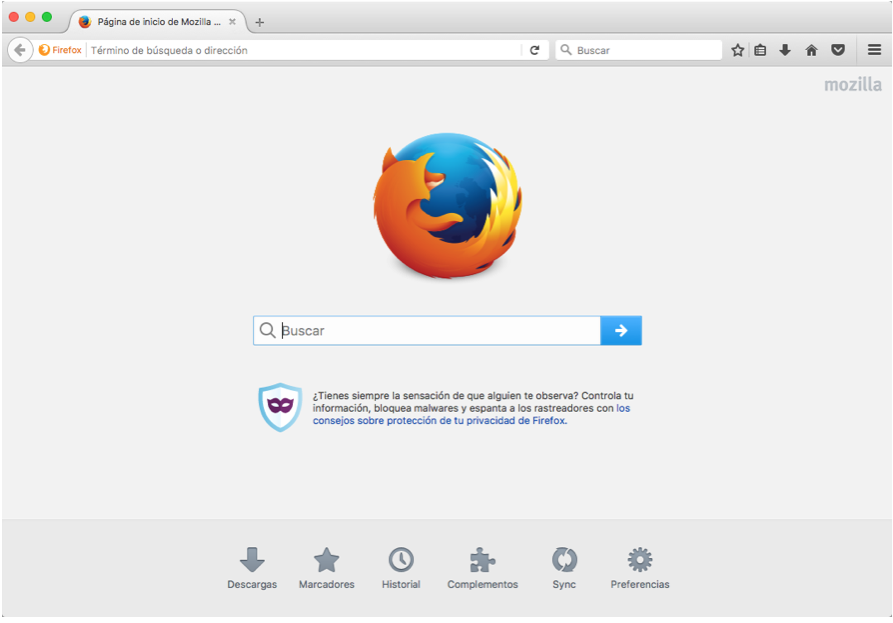 Navegador Firefox