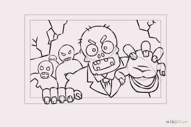 Imagen titulada Draw Zombies Step 8