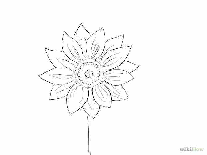 Imagen titulada Draw a Flower Step 8