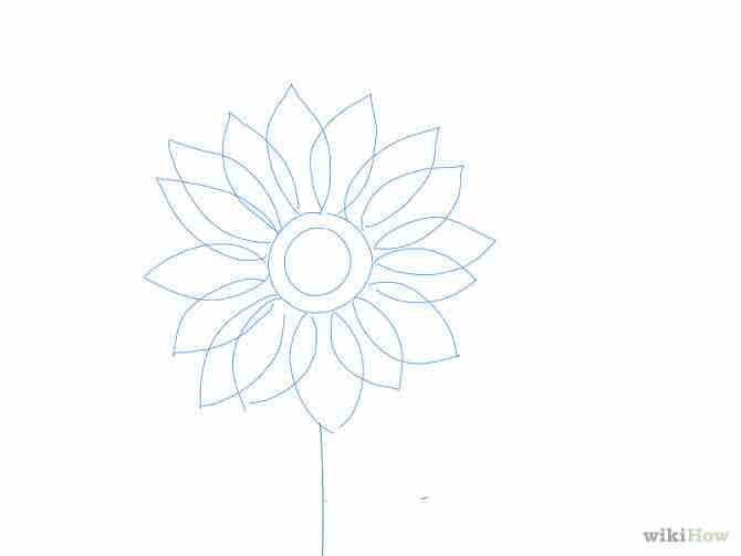 Imagen titulada Draw a Flower Step 4